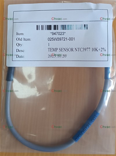 York 025W39721-100 Décharge du capteur